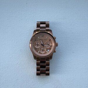 Michael Kors » Runway Rose Gold-Tone Watch